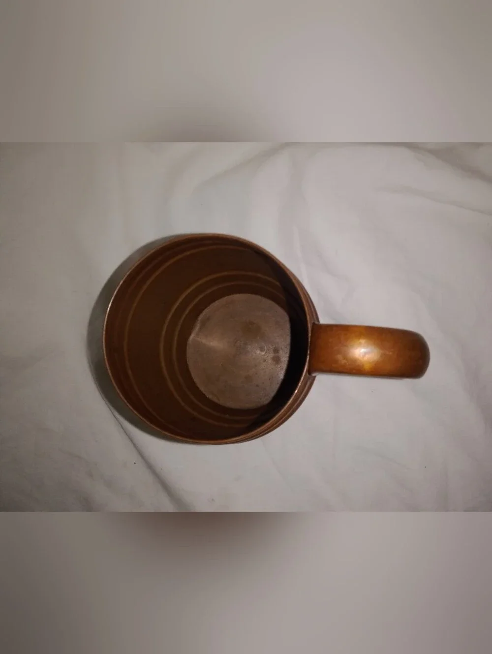Vintage Copper Barrel Drink Mug Cup Cavalier by Natural Silver 3 1/2